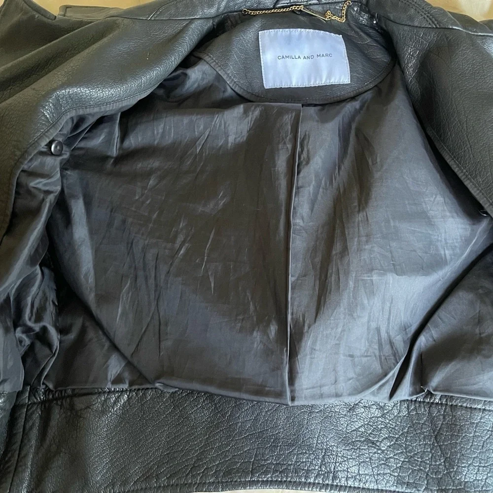 Camilla and Marc Leather Biker Jacket "The Andalucia" - Picture 12 of 14